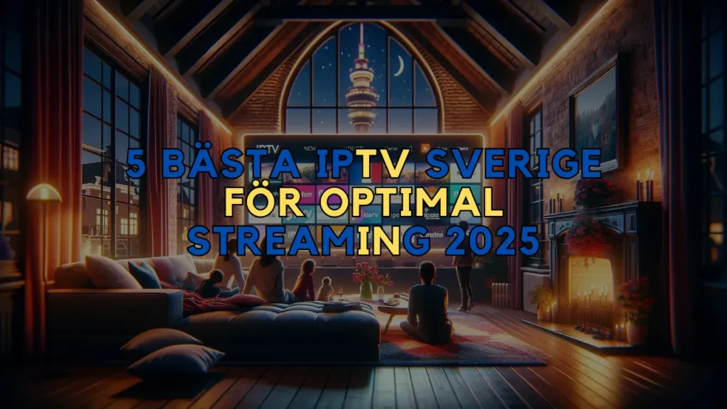 5 Bästa IPTV Sverige