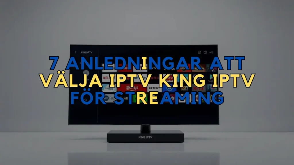 IPTV King IPTV 2025