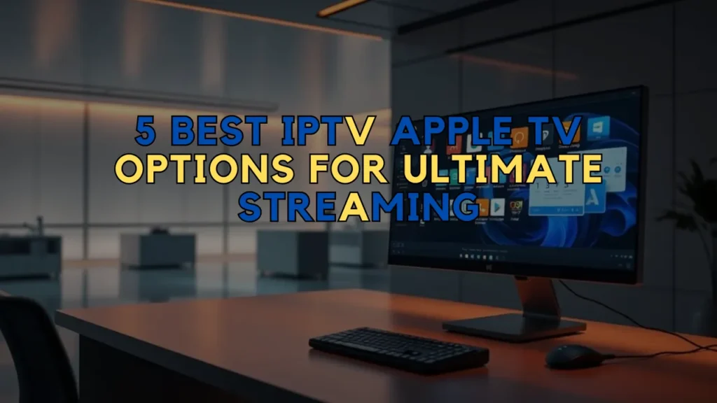 5 Best IPTV Apple TV