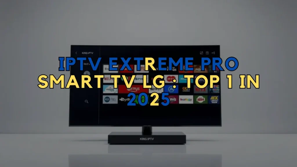IPTV Extreme Pro Smart Tv LG