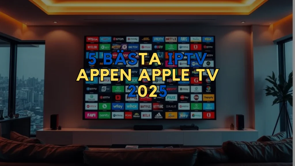 IPTV appen Apple TV 2025