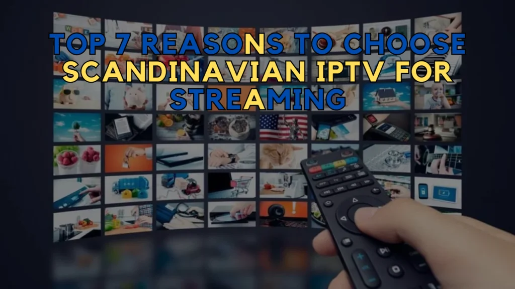 Scandinavian IPTV boks
