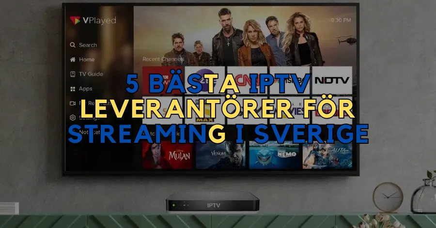 Basta IPTV Leverantörer